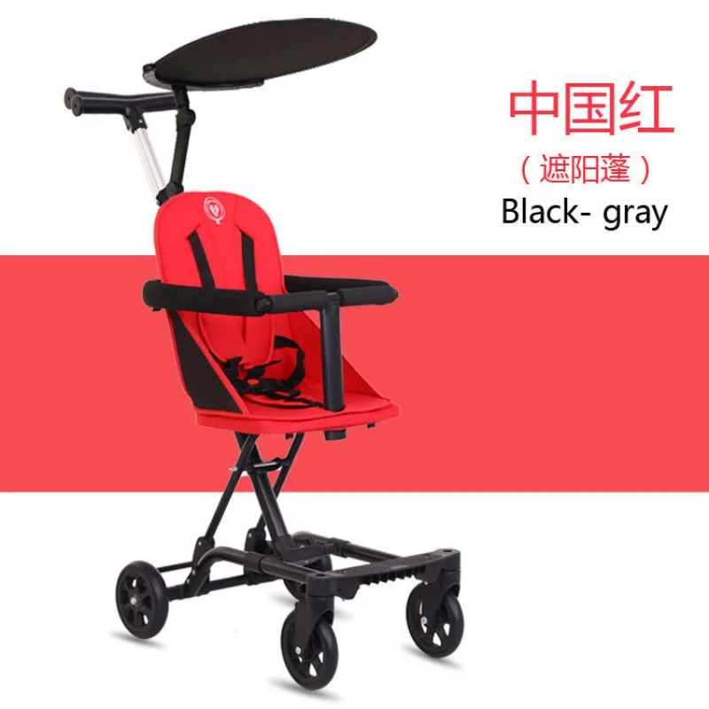 An artifact for sending a children's wheelbarrow to walk the child is ultra-light and foldable at the age of 1-6 years old.