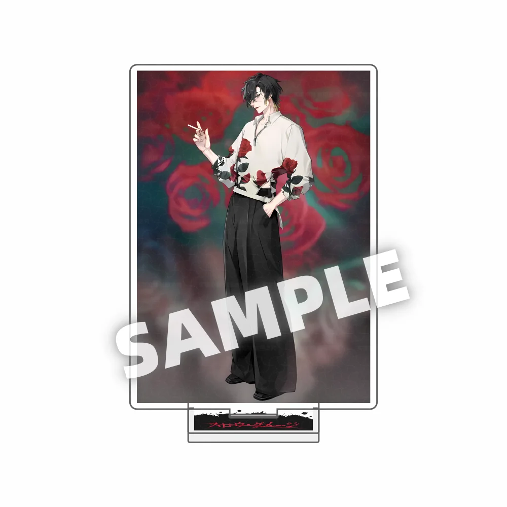 15cm Slow Damage Towa Acryl-Ständer Anime-Charakterfigur Schreibtisch-Dekoration BL-Spielfigur Sammlerstück Geschenk Schlüsselanhänger – Detail 9