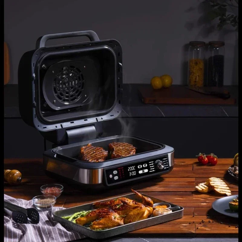 Máquina para parrilla de carne, horno automático de alta temperatura, olla de cocina multifuncional, electrodomésticos de cocina, Churrasqueira