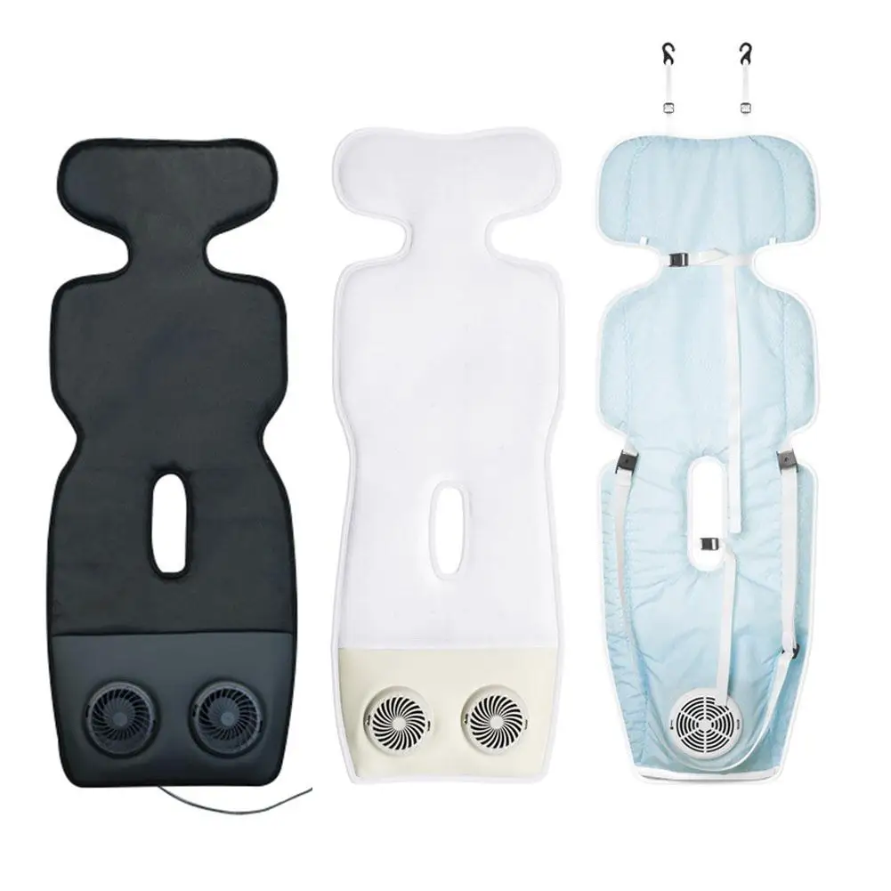 

Летняя детская ручная тележка из ледяного шелка, одноместное универсальное охлаждающее сиденье, подушка и вентиляция, дышащая безопасность автомобиля N1H9