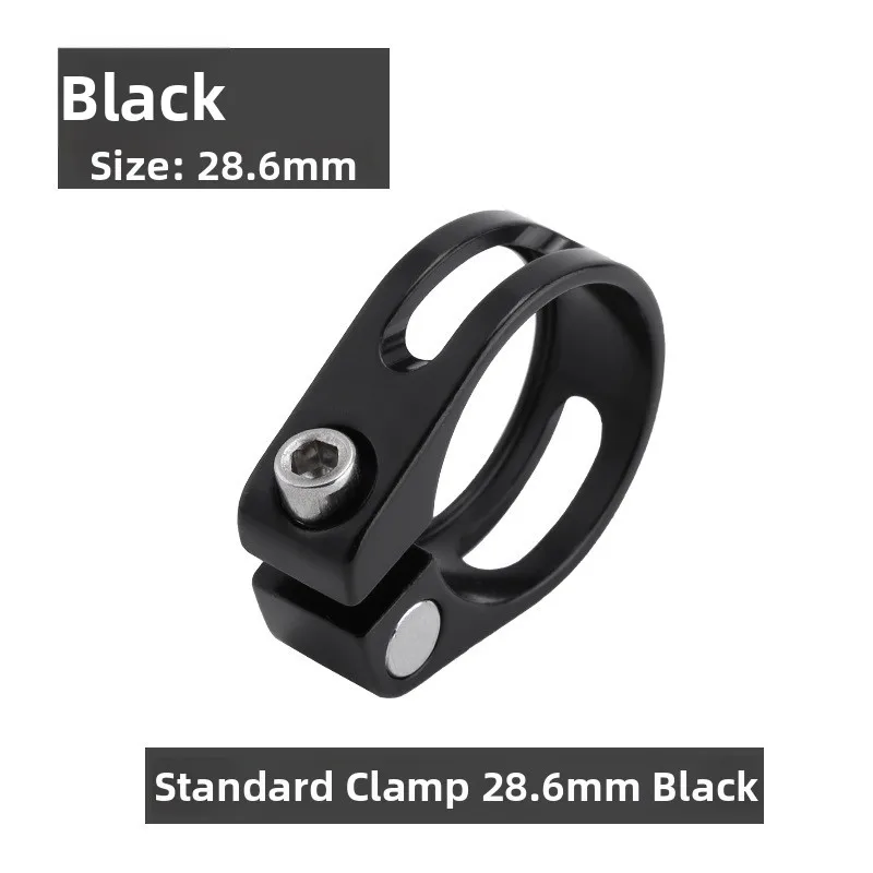 

Aluminum Alloy Bike Seatpost Clamp for Mountain and Road Bikes with Quick Release Sizes 28 6mm 31 8mm 34 9mm Lightweight