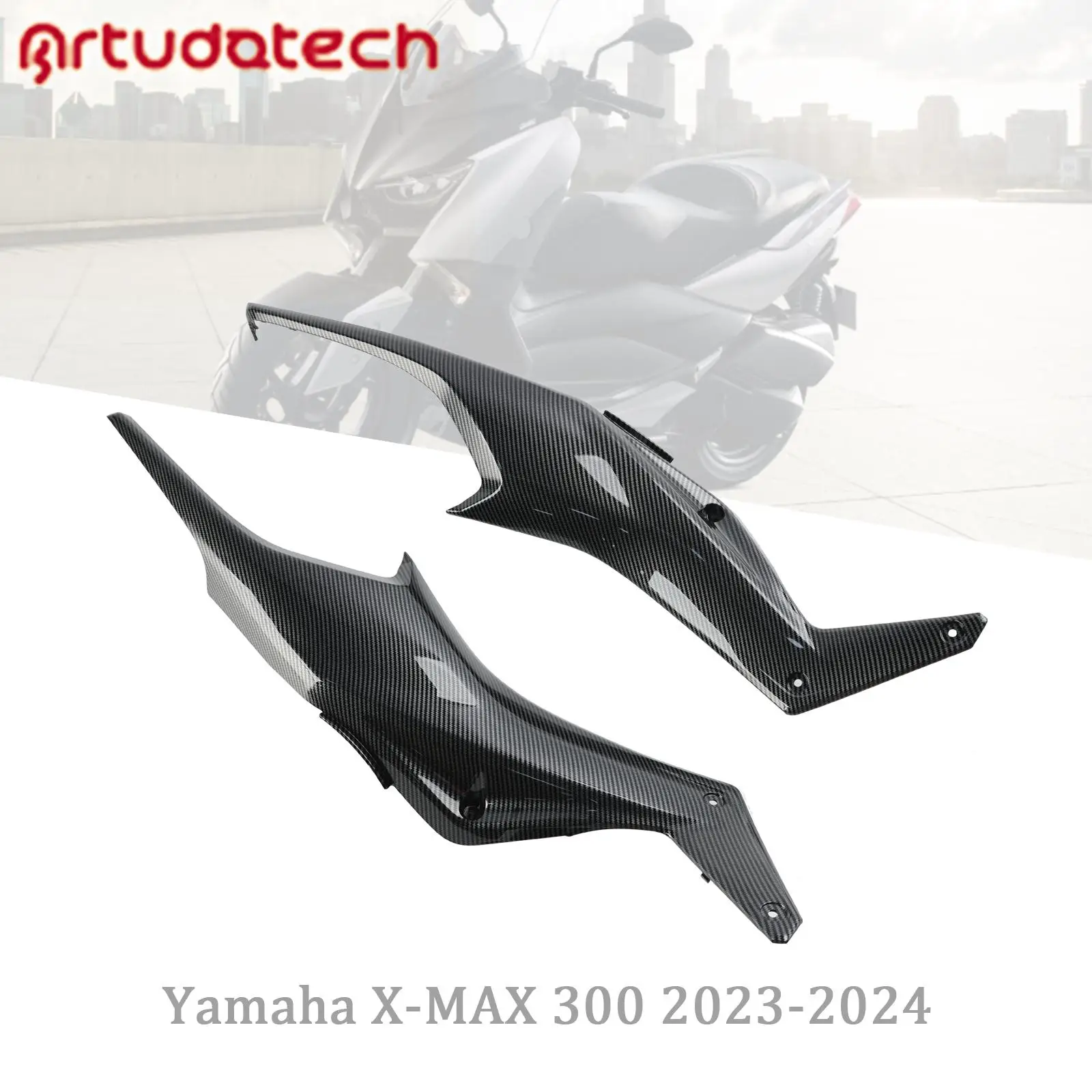 Rear Tail Side Seat Fairing Panel Cowl for Yamaha X-MAX 300 2023-2024