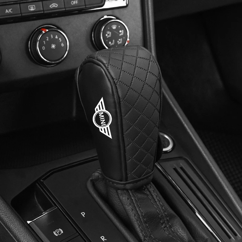 Car Gear Shift Handle Cover Shifter Protect Case Auto Interior Accessory For BMW Mini Cooper One JCW F54 F55 F56 F57 F60 R50 R52