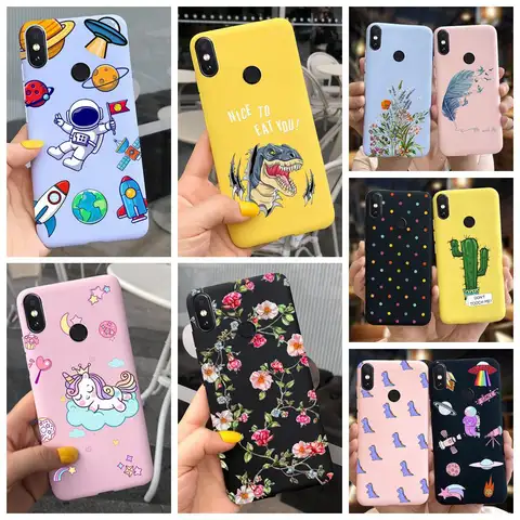 For Xiaomi Redmi Note 5 Case Silicone Cute Astronaut Back Cover Soft Phone Cases For Xiaomi Redmi Note 5 5Pro Note5 Fundas Coque