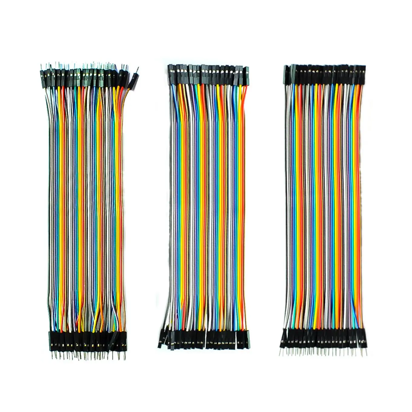 20cm 2.54mm 1pin Female to Female Male to Female Male to Male jumper wire Dupont cable