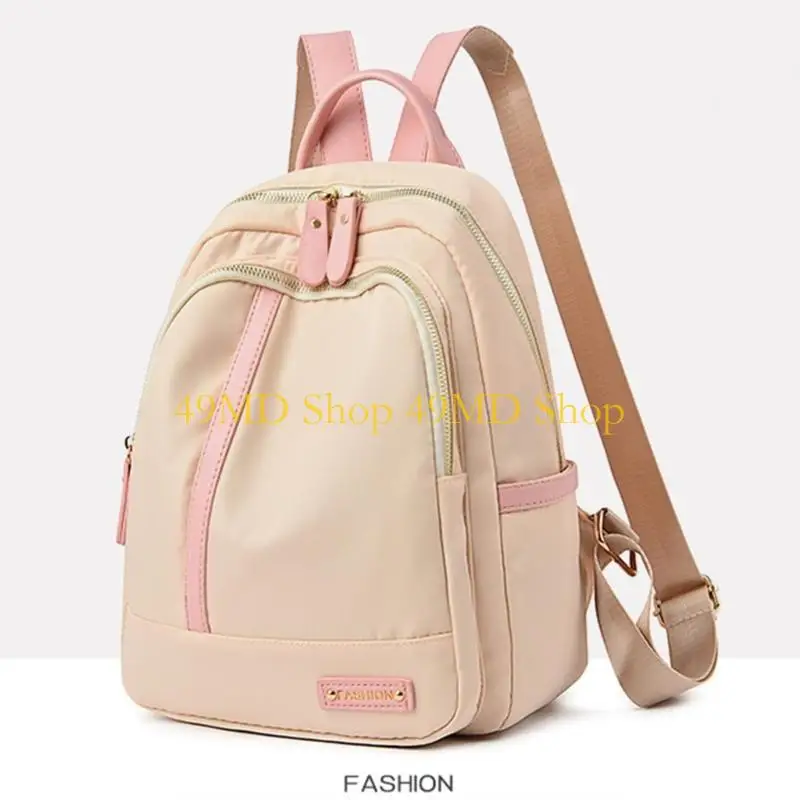 

49MD Stylish Backpack Practical and Versatile School Bag Travel Daypack for Student