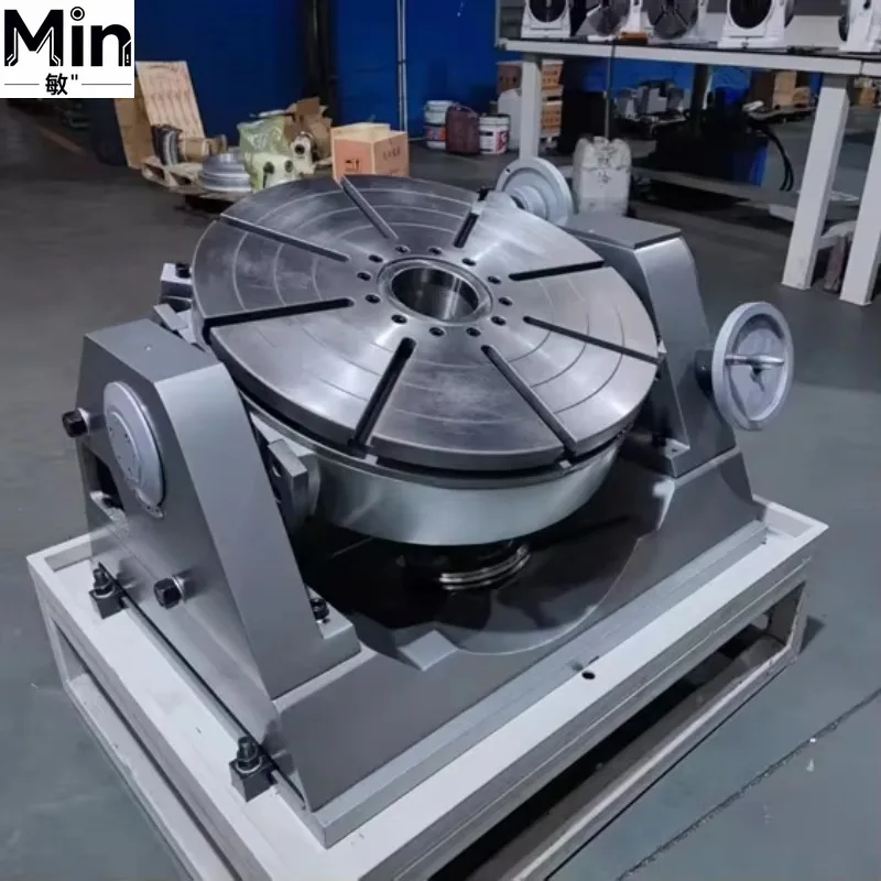 High Precision HSK630 25 Inch Tilting Rotary Industrial Milling Machine Accessory for CNC Processing Laboratory
