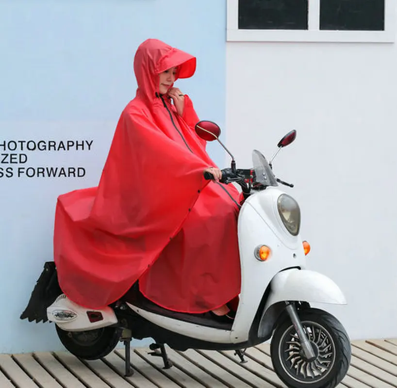 Raincoat Women Men Electric Car Poncho Bicycle Riding Trench Rain Coat Cover Lightweigth