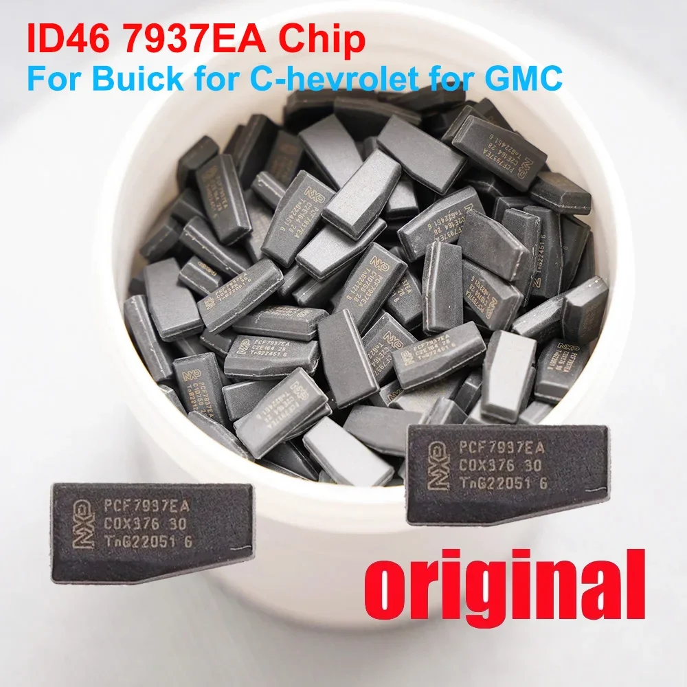 5pcs 10pcs original PCF7937EA 46+ B119 B116  7937EA  EMPTY CERAMIC CHIP FOR Chevrolet for GMC 2015+ HITAG 2 Original