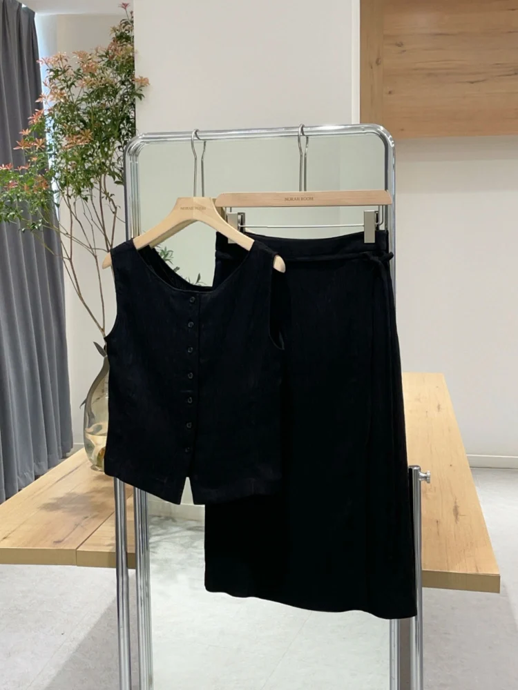 

Аутентичная брендовая летняя юбка Noxula 2021, сложенная Svel irt f, настоящая размер, французский Sle V-Ne, обычная длина