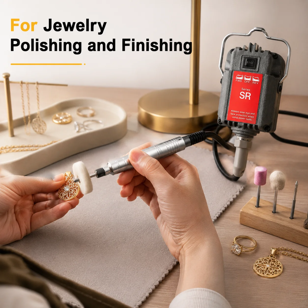 230W Flex-Shaft Jewellery Rotary Tool — product information 2