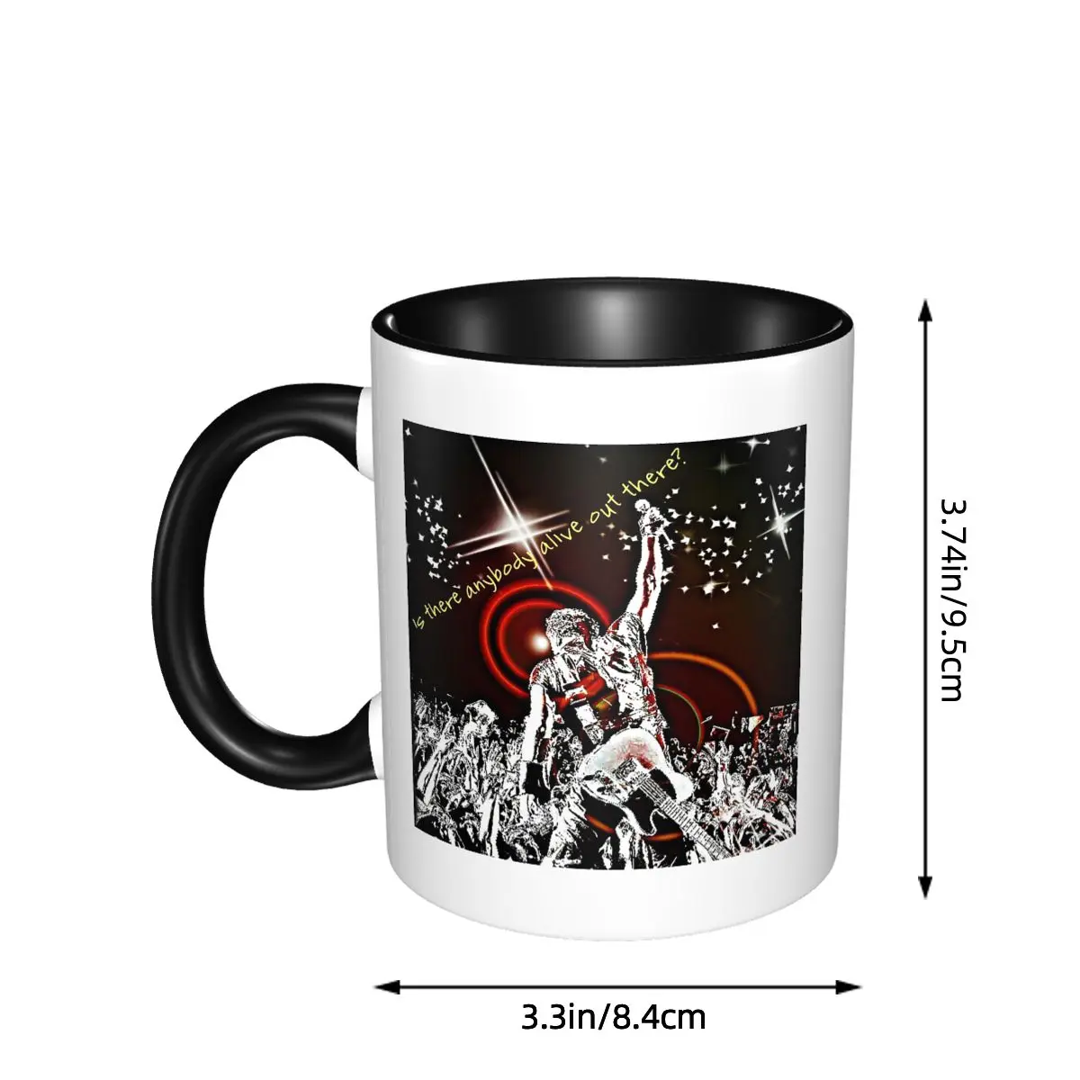 Bruce Springsteen Tribute Is There Anybody Alive Out There Mug Ceramic Coffee Cups Tea Mugs Milk Cup Drinkware Gift for Friends