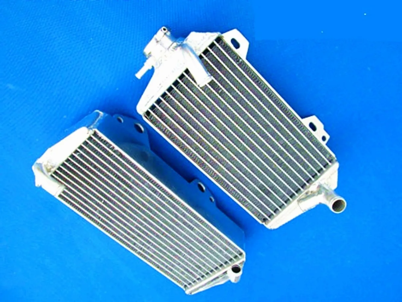 For 2008-2017 Suzuki RMZ450 RMX450Z RMZ RMX 450 Z Aluminum Radiator Cooler Cooling Coolant 2008 2009 2010 2011 2012 2013 2014