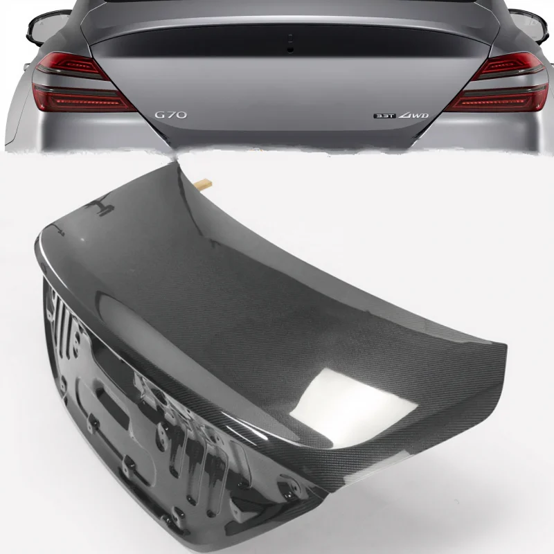 

2022+ G70 OEM Rear Genesis G70 Carbon Fiber Trunk