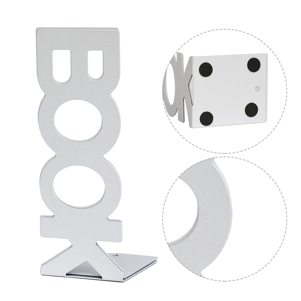 

Book Holder Creative Bookends Stationery Metal Frame Retro Organiser Vantage Vintage Frames