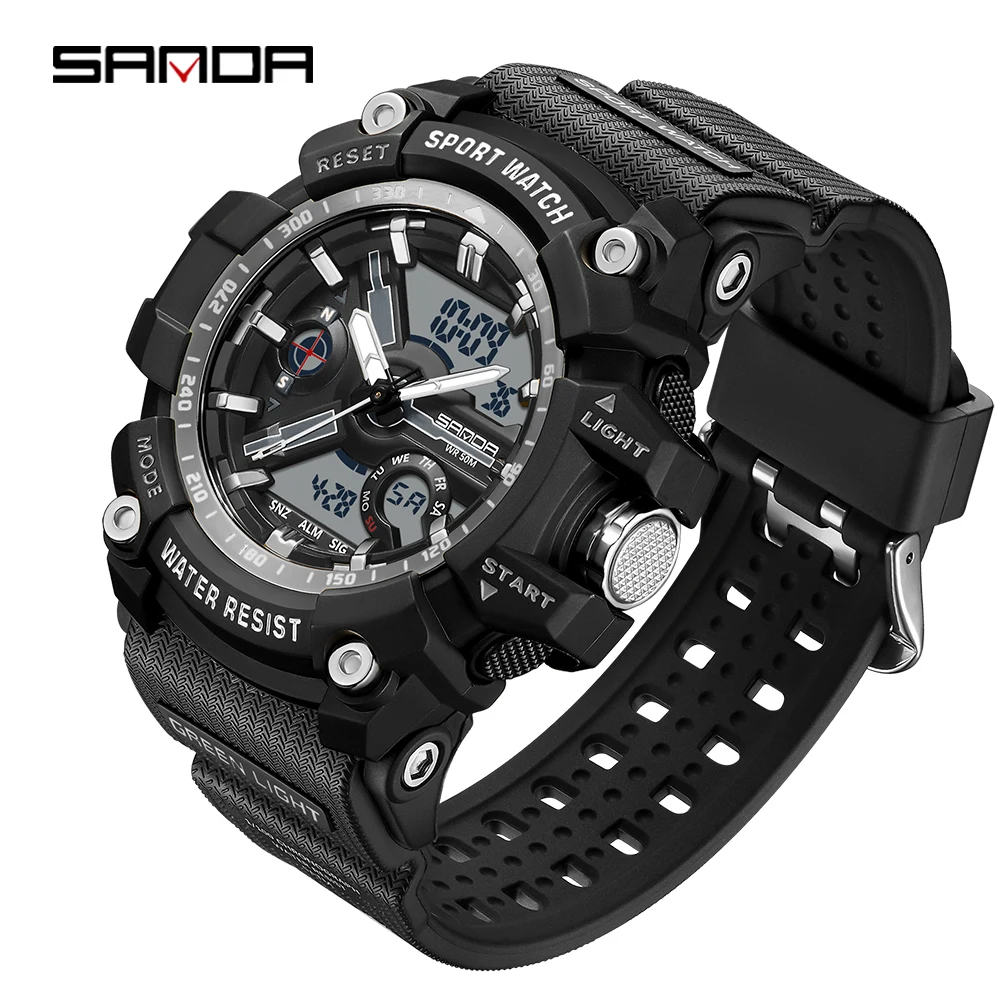 Montres de Sport analogique à Quartz pour hommes, antichoc militaire, Style G, étanche, livraison directe