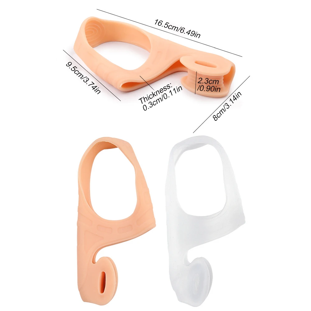 

1pc Bunion Straightener Protector Relief Gel Bunion Stretchy Pads, Orthopedic Hallux Valgus Overlapping Bootie Guard Hammer Toe
