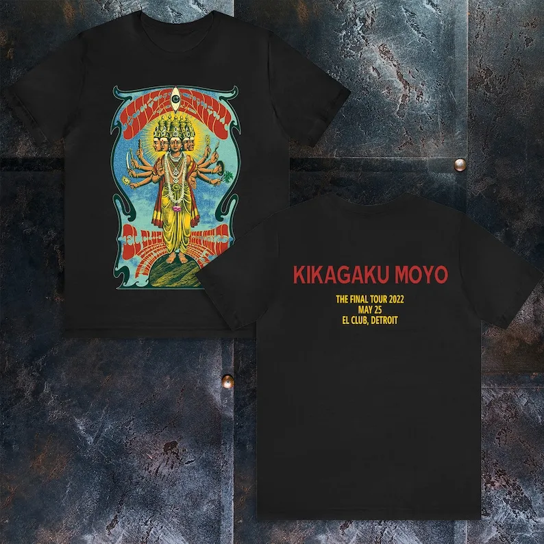 

Retro Art Kikagaku Moyo Detroit 22 Darisman Short Sleeve Unisex T-Shirt