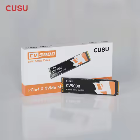 CUSU SSD NVMe M2 512GB 1TB 2TB SSD Hard Drive PCIe4.0 Internal Solid State SSD Disk for Laptop Ps5 Desktop