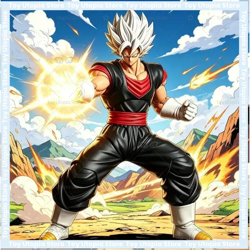 НОВИНКА: Доставка в июне! Фигурка Vegetto (Dragon Ball Z SHF Weekly Jump Color Version) от YGmw Studio, масштаб 1/12, для коллекционных аниме-игрушек.