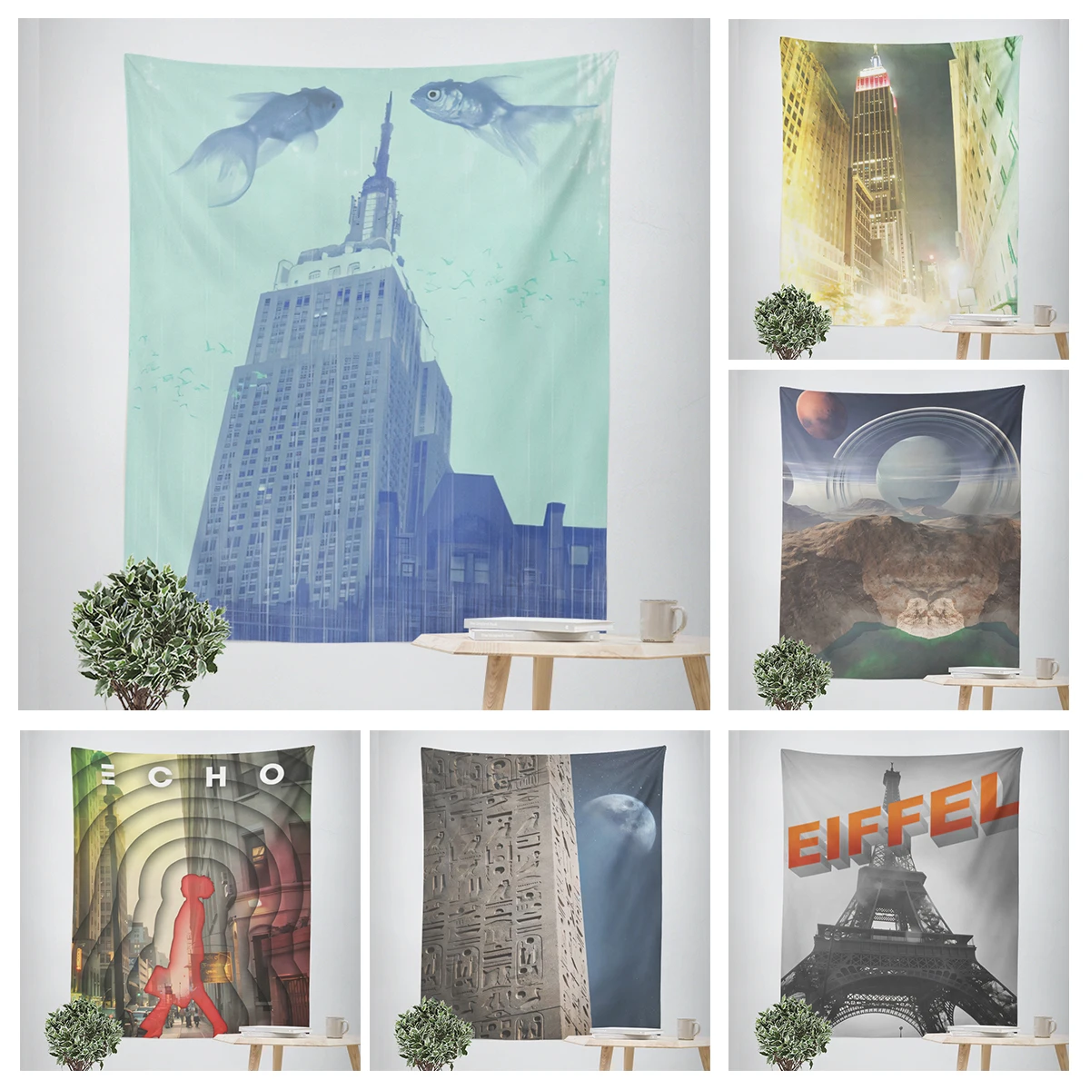 

Домашнее украшение, искусство, настенный гобелен, эстетическое настенное искусство для спальни, большие тканевые гобелены, скандинавский абстрактный Моранди