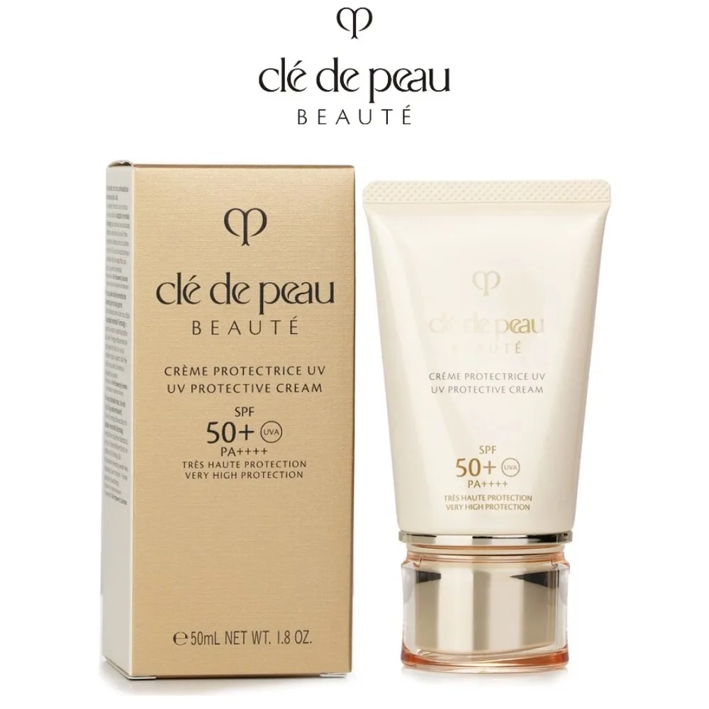 CPB Cle de Peau Beaute Crema protectora UV SPF 50 PA++++ 50 ml/1,8 oz, Cosméticos de maquillaje originales japoneses para el cuidado de la piel