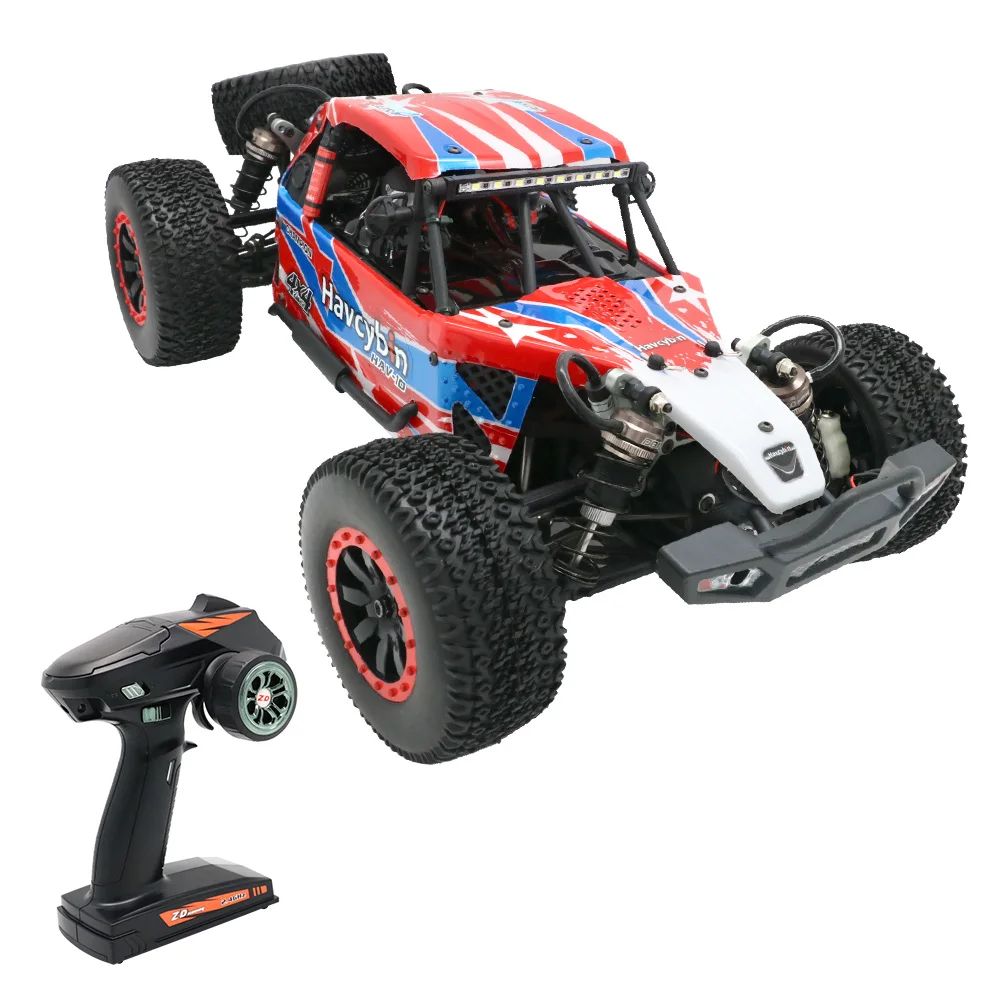 55Km/h Havcybin HAV-10 1/10 4WD 2.4G Desert Truck Brushed RC Car High Speed Off Road Vehicle Remote Control Kid Toys Machine