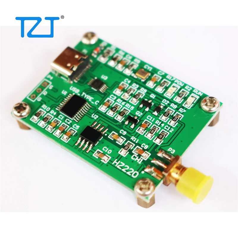 TZT New 1Hz-2.7GHz HZ220 Frequency Meter Module USB Type-C Accessory for Frequency Measurement