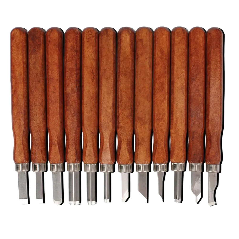 Hand Carving Cutter Wood Carving Cutter Set Seal Carving Cutter Woodworking Tool Knives Blades Workshop Equipment Hand Tools