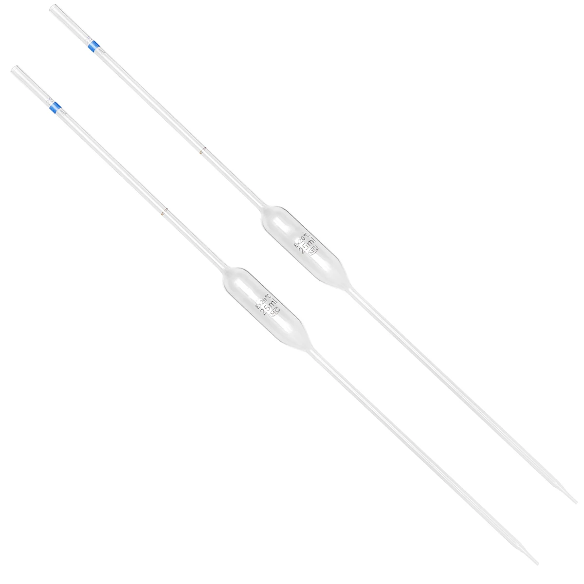 

2 Pcs Experimental Straw Calibrated Pipet Experimrntal Pipette Big Belly Ttransfer