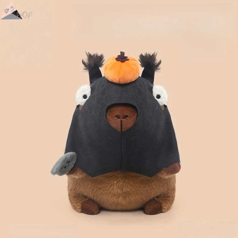 

Bandit Capybara Plush Toy Cute Masked Stuffed Animal Pillow Funny Hugging Friend & Unique Gift for All Ages