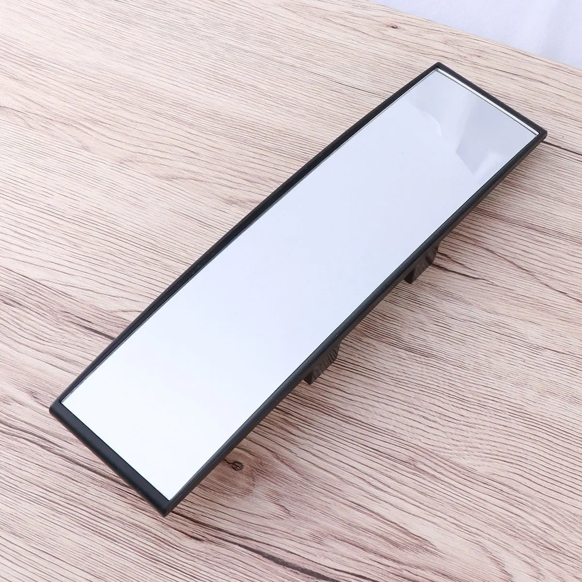 

Curved 300x75mm Interior Rear View Mirror Universal Car Rearview Mirror Wide Angle Replacement for Driving Safety