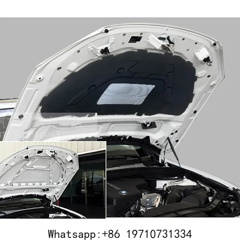 Front Hood Engine Sound Heat Insulation Pad Soundproof Cotton Cover Thermal Heat Insulation Pad Mat