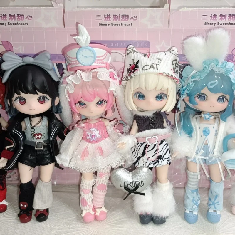 

Подлинная Simontoys Liroro V2.5 Binary Sweetheart Series слепая коробка игрушки 1/12 Bjd аниме фигурка Kawaii модель игрушки для девочек