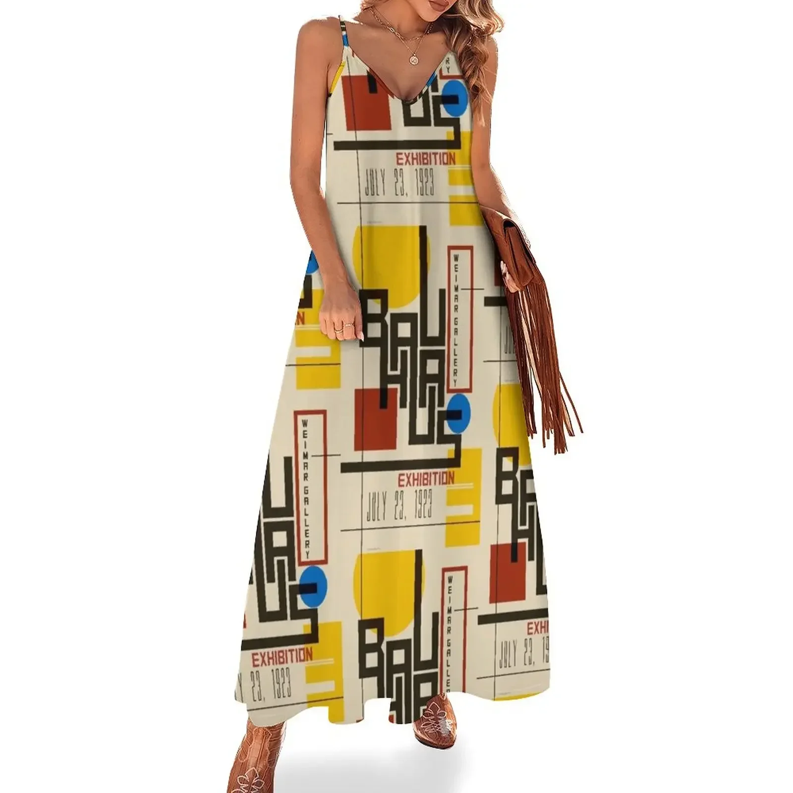 

Bauhaus Poster I Sleeveless Dress Dress women women's dresses luxury elegant party dresses for women 2025 Dress