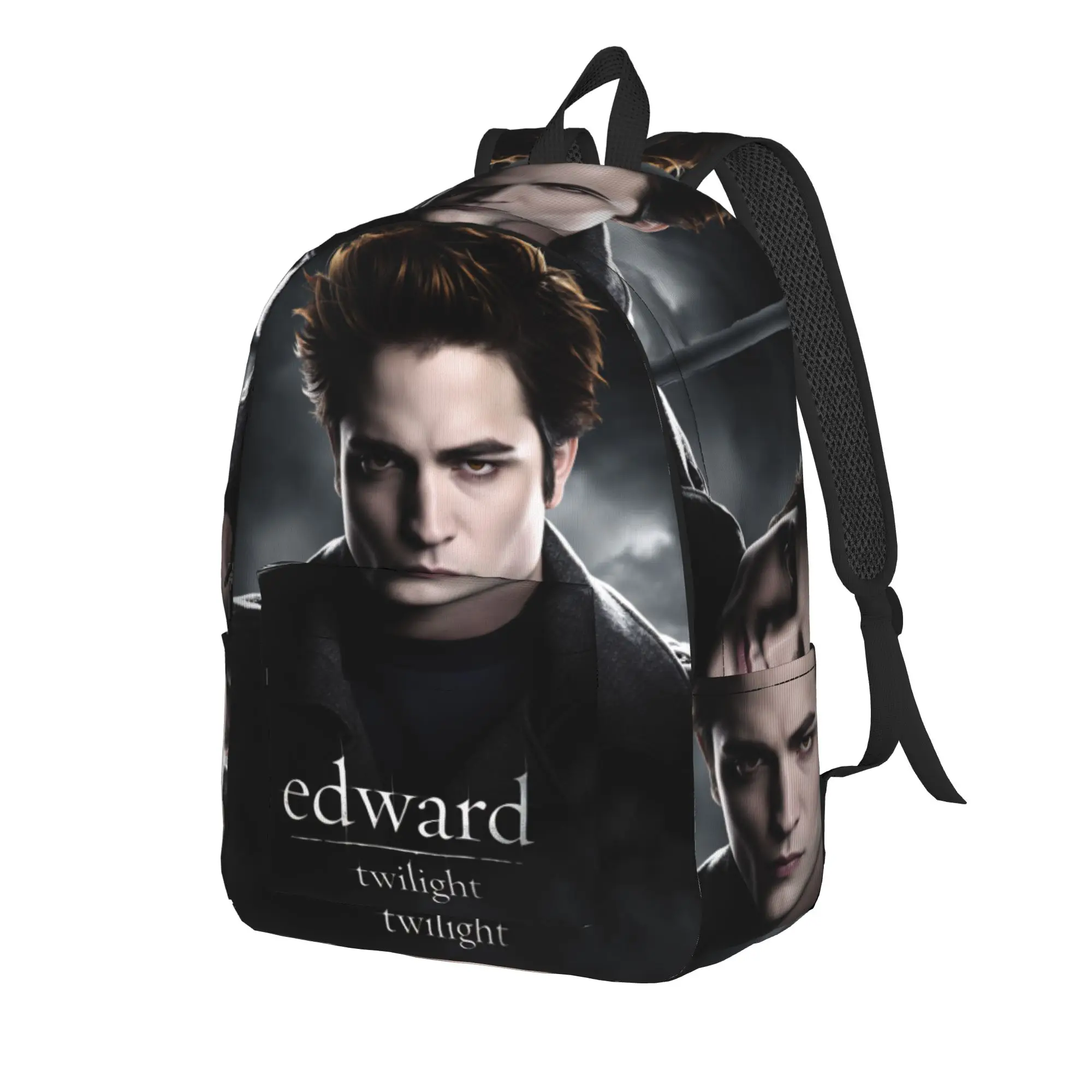 Decor Edward Backpack The Twilight Saga Stylish Backpacks Women Sport Soft School Bags Custom Rucksack
