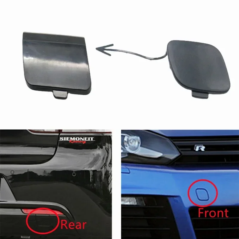 

For VW Golf R20 MK6 6 Rline 2009-2013 Front Rear Bumper Tow Hook Eye Cover