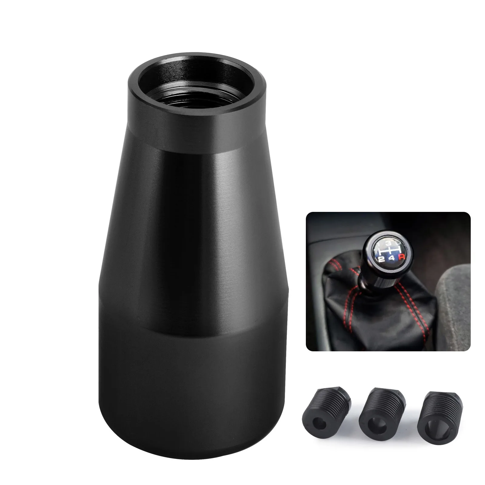 5 Speed Aluminium Gear Shift Knob Universal M8 M10 M12 Racing Shift Lever For Manual Transmission Gear level Knob Shift