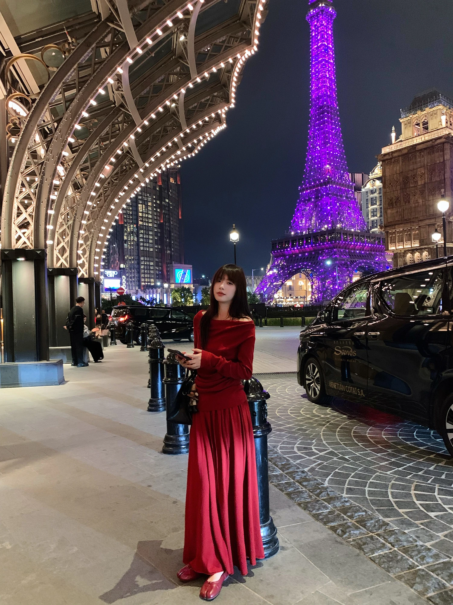 

Трикотажный топ из шерстяной смеси Slim Fit с широким подолом и открытым воротником от Xiao Jun Jun Brittany: повседневный зимний наряд в стиле кэжуал