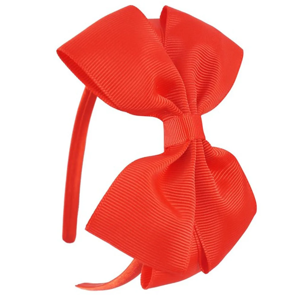 20 einfarbige Haarbänder mit Schleifen, breit, großes Schleifenband, Haarband für Babys, Mädchen, Kinder, Haarschmuck für Kinder