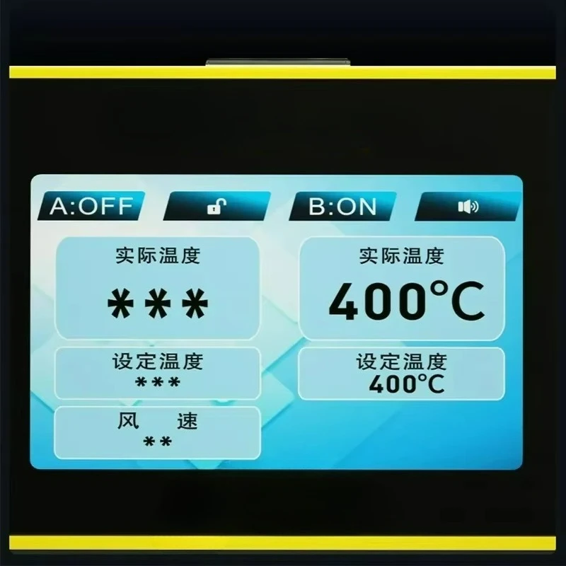 Double Station de soudage 2 en 1, pistolet à vent dormant à Induction, 1000W, mécanique 861DS, soudage électrique, outil de Station de réparation de retouche BGA