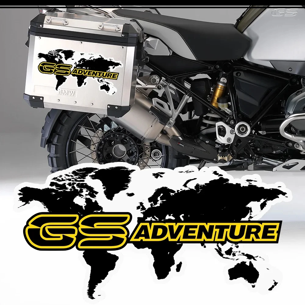 

Trunk Motorcycle Stickers R 1200 GS GSA Luggage Aluminium Tail Top Side Panniers Box Cases For BMW R1200GS R1200 ADV Adventure