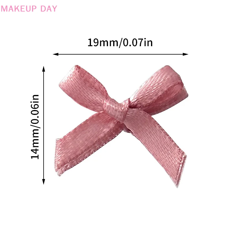 10Pcs Ribbon Bows Nail Art Charm Nail Decoration Fairy DIY Accessories Ornament Kawaii Nail Bows Decor Japanese Design