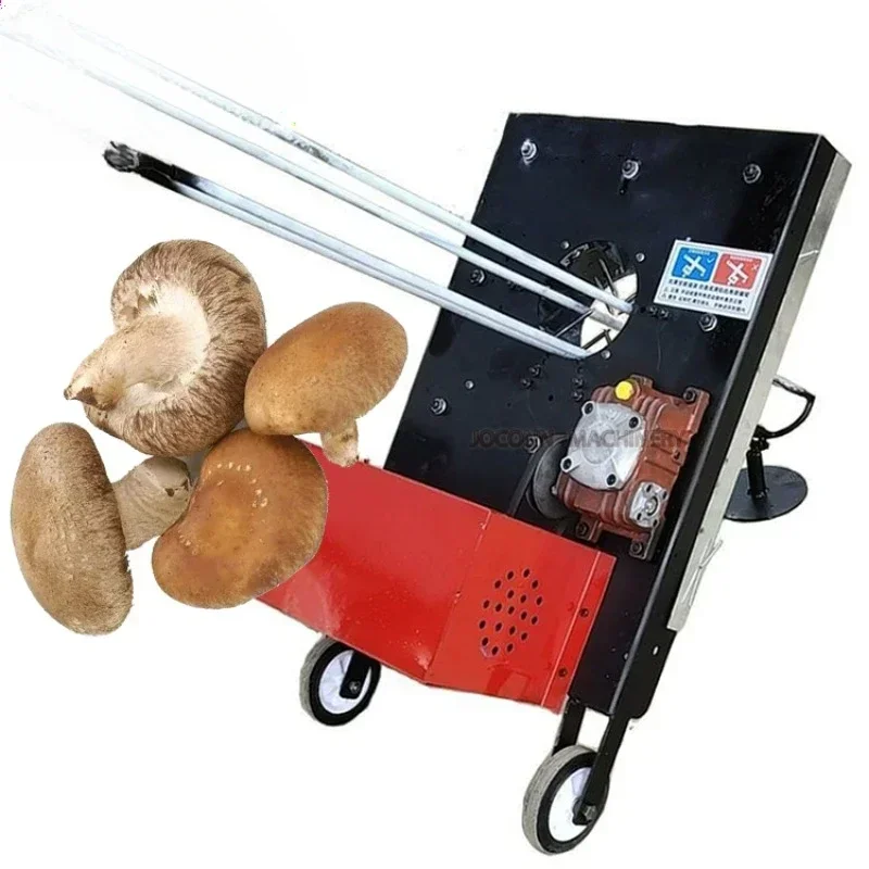 Máquina para fabricar agujeros de bolsas shiitake a precio barato/máquina perforadora de agujeros para bolsas de setas para cultivo de excrementos