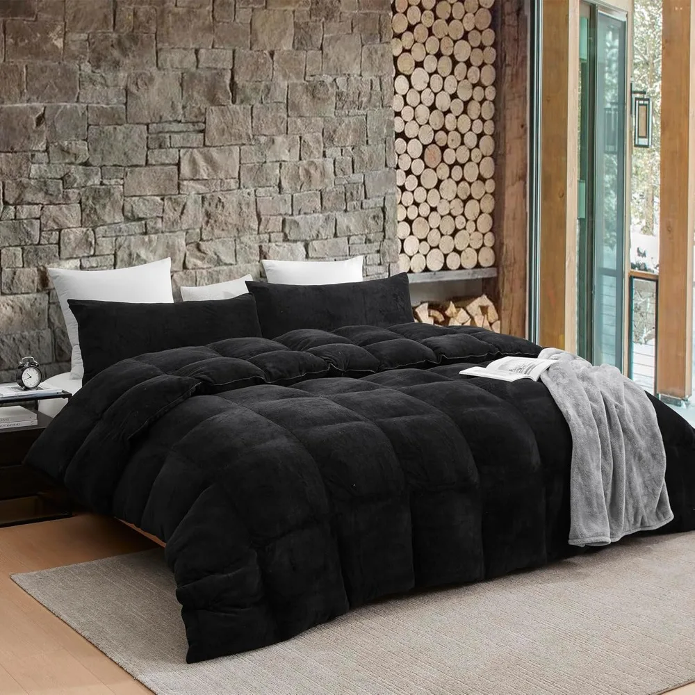 Boi He Thick® - Coma Inducer® King Comforter Set - Black