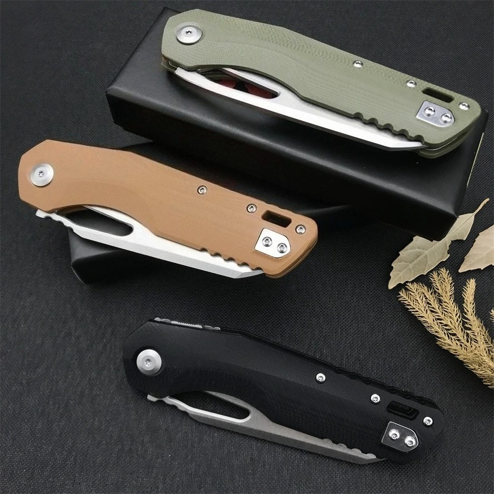 MSI M390MK صلابة عالية سكين للفرد التخييم البرية أدوات إنقاذ EDC الصيد المحمولة سكين