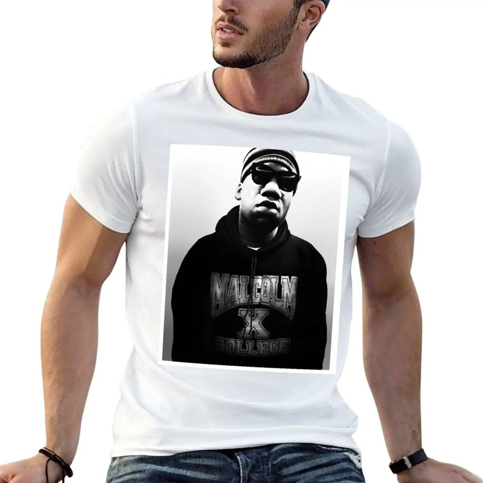

KRS ONE - D90 Rap Collection T-Shirt man t shirt cotton high quality t shirts for man pack cotton T-Shirt