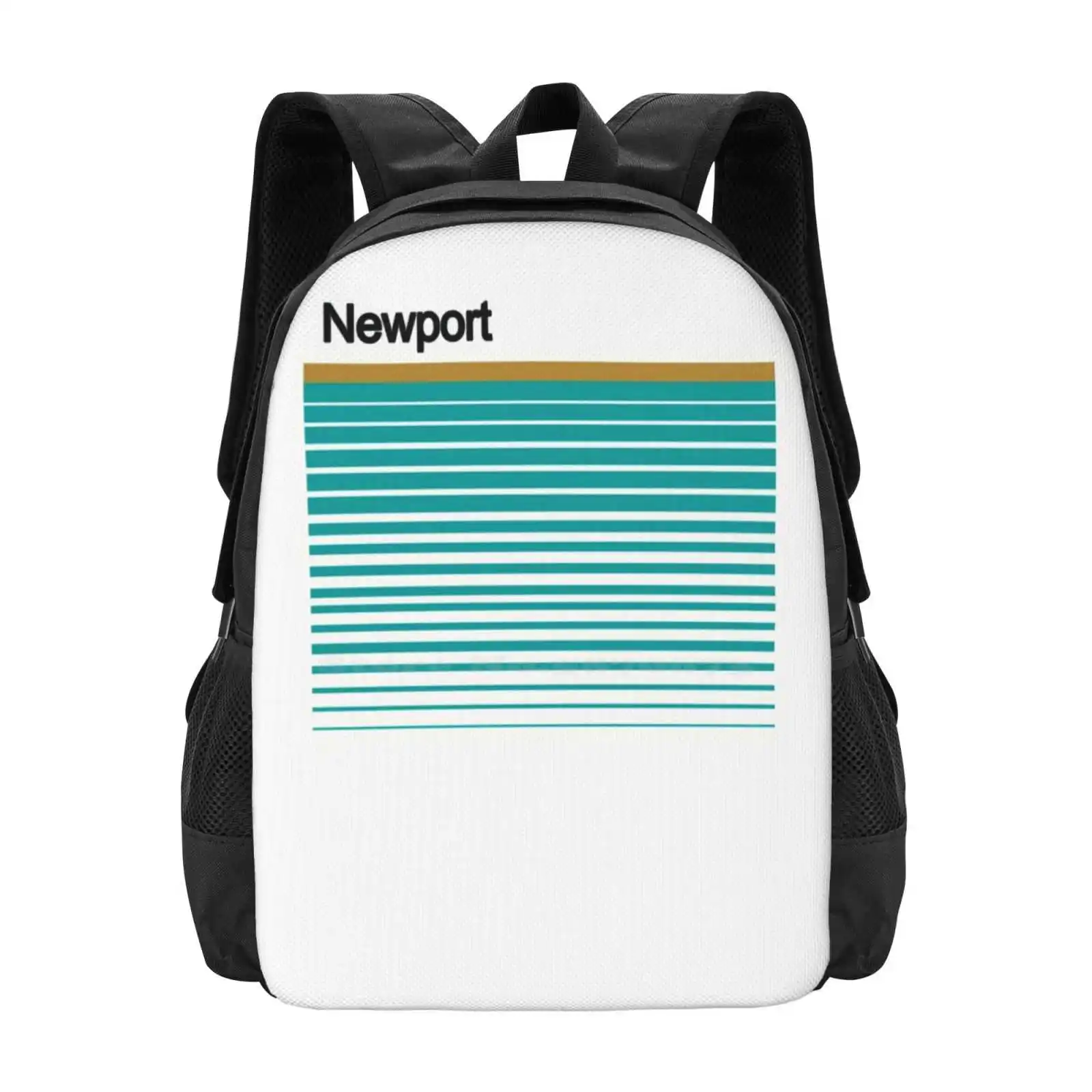 Newport Cigarettes Classic T-Shirt Hot Sale Schoolbag Backpack Fashion Bags Newports Smoke Smoking Newport Logo Tobacco Vintage