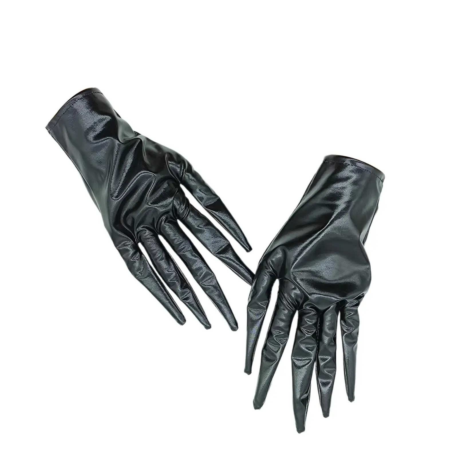 Cosplay Gloves Fashion Stretch Short Gloves for Women, Cosplay Opera Night Club