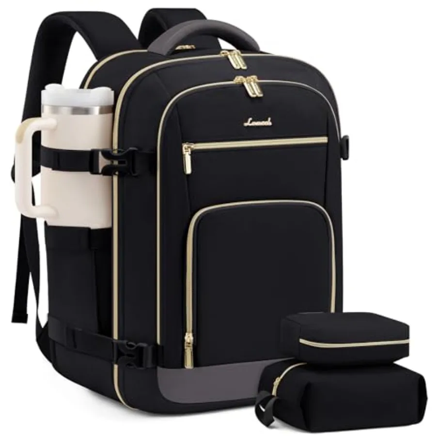 

Рюкзак для путешествий Carry On Travel Backpack для женщин и мужчин, одобренный для авиаперелетов, 40 л, ручная кладь для самолетов, деловой рюкзак для выходных, для коротких поездок